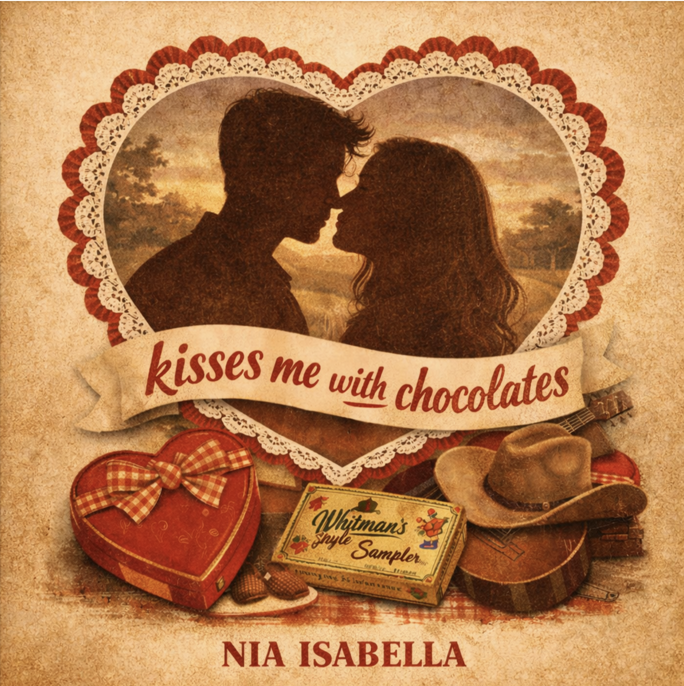 Kisses me with chocolates single artwork